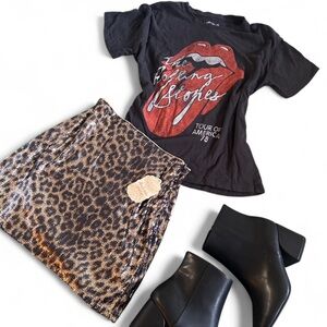 Rolling Stones Black Graphic T-Shirt